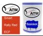 Preview: Smart, Rally Red, ECF: 500ml Lackdose, von ATW Autoteile West.